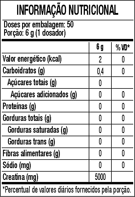 Creatine - creatina monohidratada - 300g - black skull creatine laranja 300g